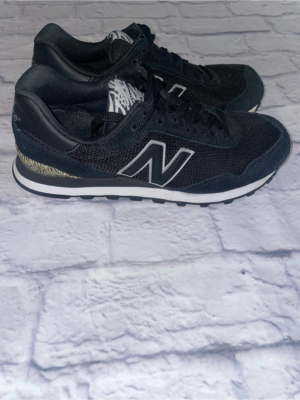New Balance 515. Black Suede size 8
